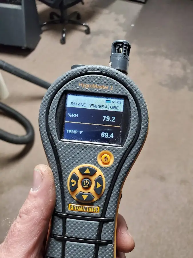 Moisture meter humidity assessment for Fire & Smoke Damage Restoration in Parkville